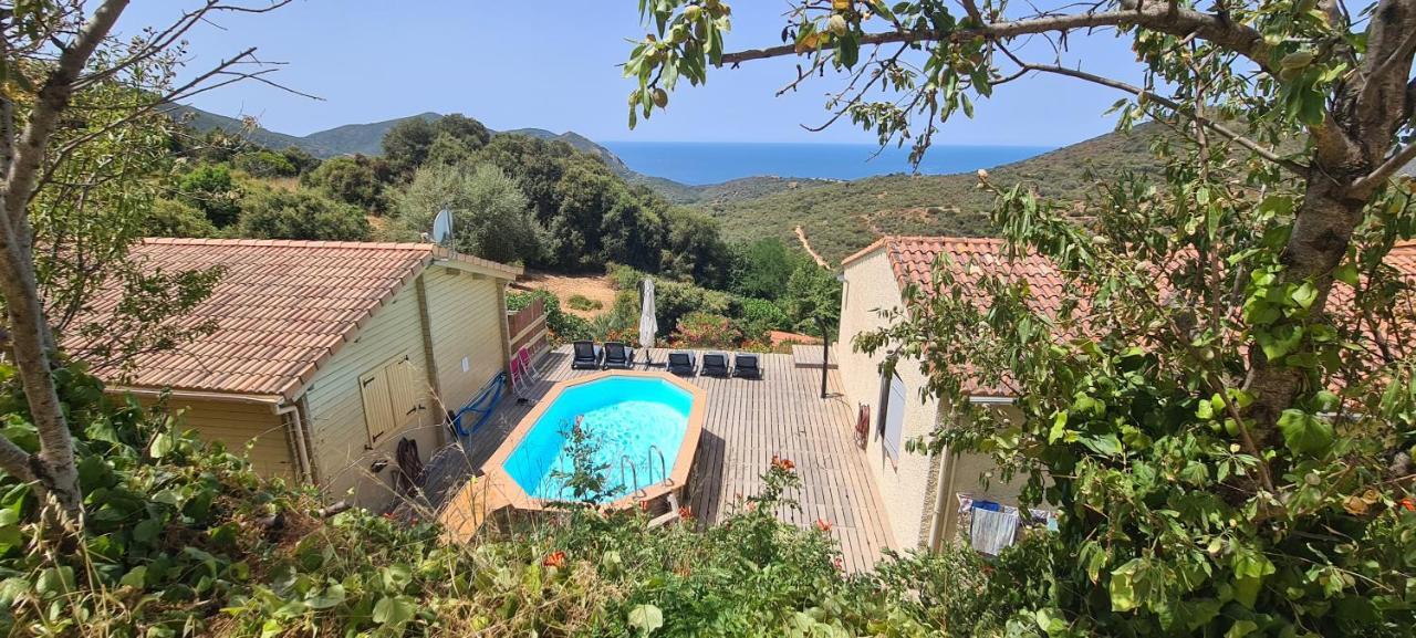 Villa Les Terrasses de Scaglioli à Villanova Extérieur photo