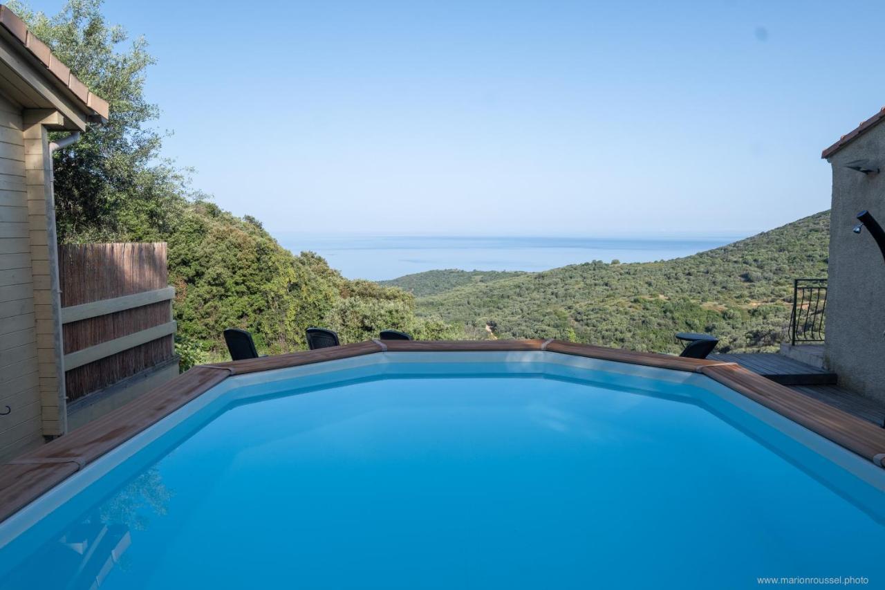 Villa Les Terrasses de Scaglioli à Villanova Extérieur photo